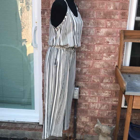 NWT Michael Stars Racerback Jumpsuit in Cabana Stripe - Picture 3 of 16